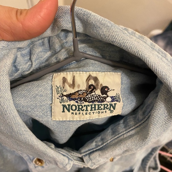 Sleeveless Denim shirt - Picture 3 of 3